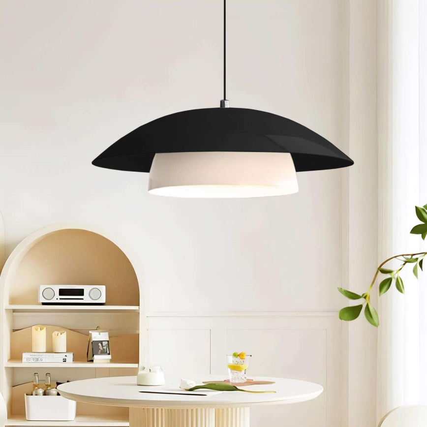 Hanglamp MOONLIGH 1xE27/40W/230V zwart