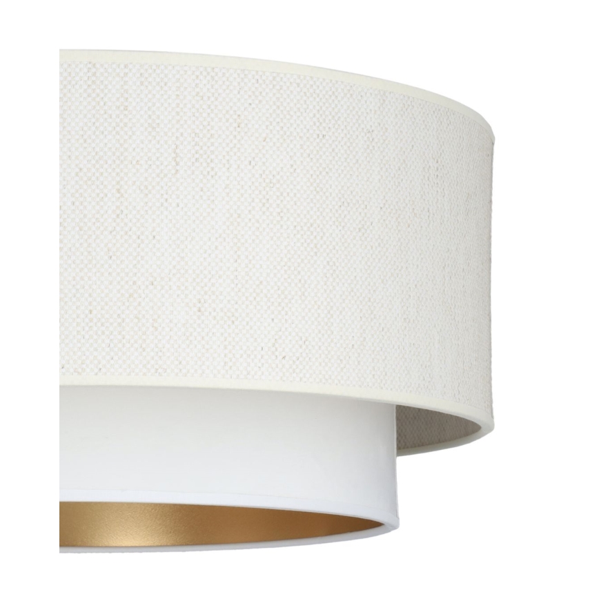 Hanglamp NATIA met kabel 1xE27/60W/230V wit