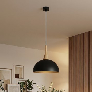 Hanglamp NAUTICA met kabel 1xGX53/12W/230V zwart