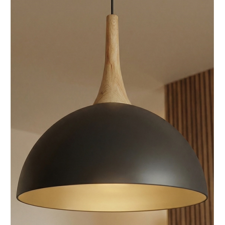 Hanglamp NAUTICA met kabel 1xGX53/12W/230V zwart