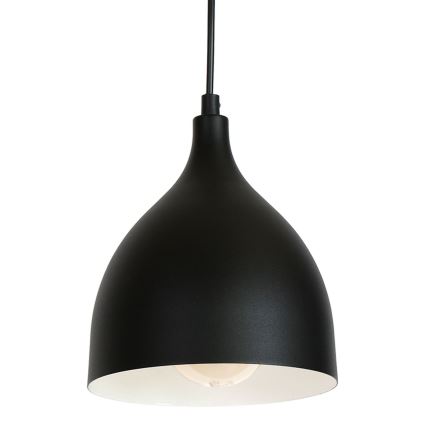 Hanglamp aan kabel NOAK 2xE27/15W/230V zwart