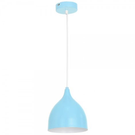 Hanglamp NOAK YOUNG E27/60W/230V blauw