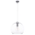 Hanglamp NOEV 1xE27/60W/230V glanzend chroom