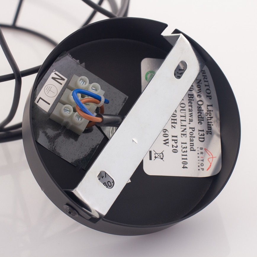 Hanglamp aan kabel OUTLINE 1xE27/60W/230V