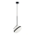 Hanglamp PALMA aan snoer 1xE27/40W/230V, zwart
