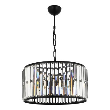 Hanglamp PUNE 3xE27/40W/230V zwart