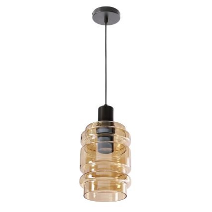 Hanglamp RADON 1xE27/40W/230V rook beige