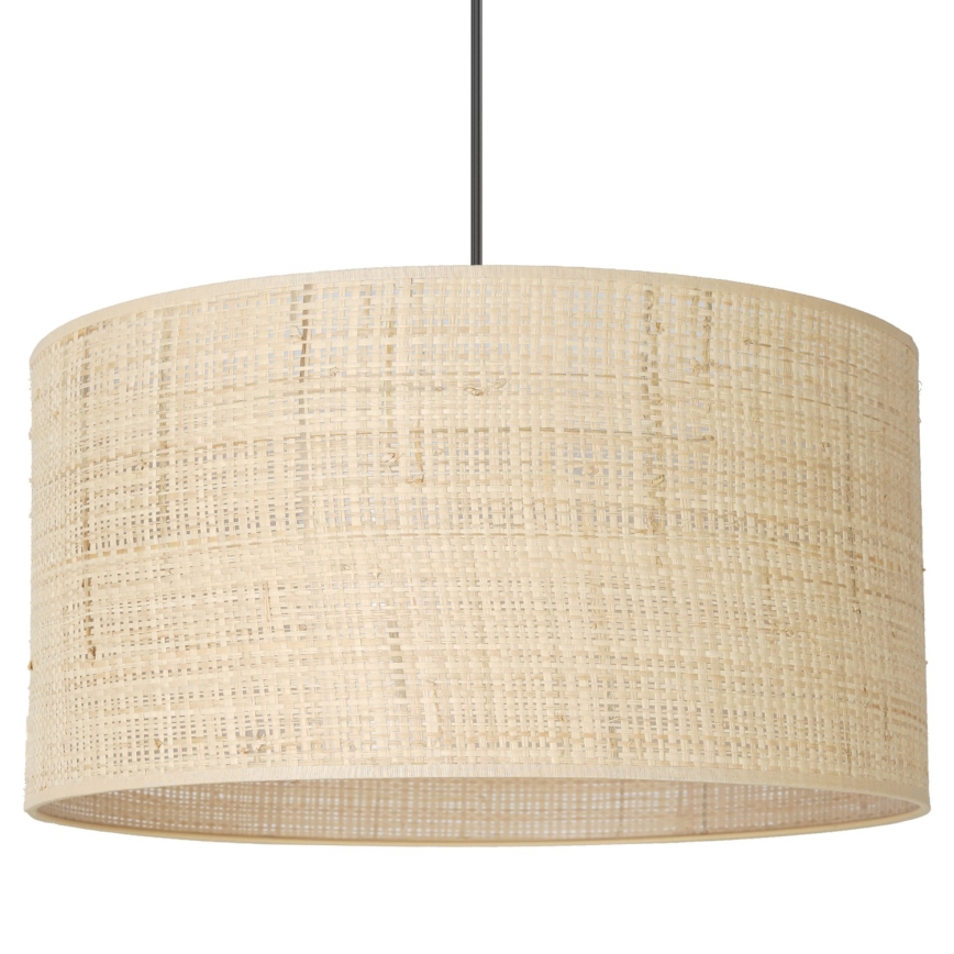 Hanglamp aan kabel RATTAN 1xE27/60W/230V Ø 40 cm rotan