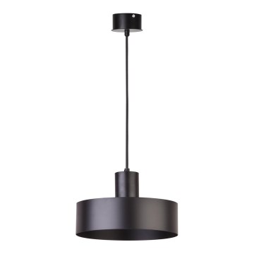 Hanglamp RIF 1xE27/60W/230V d. 25 cm zwart