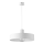 Hanglamp RIF 1xE27/60W/230V d. 35 cm wit