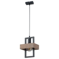 Hanglamp ROBIN 1xE27/60W/230V hout