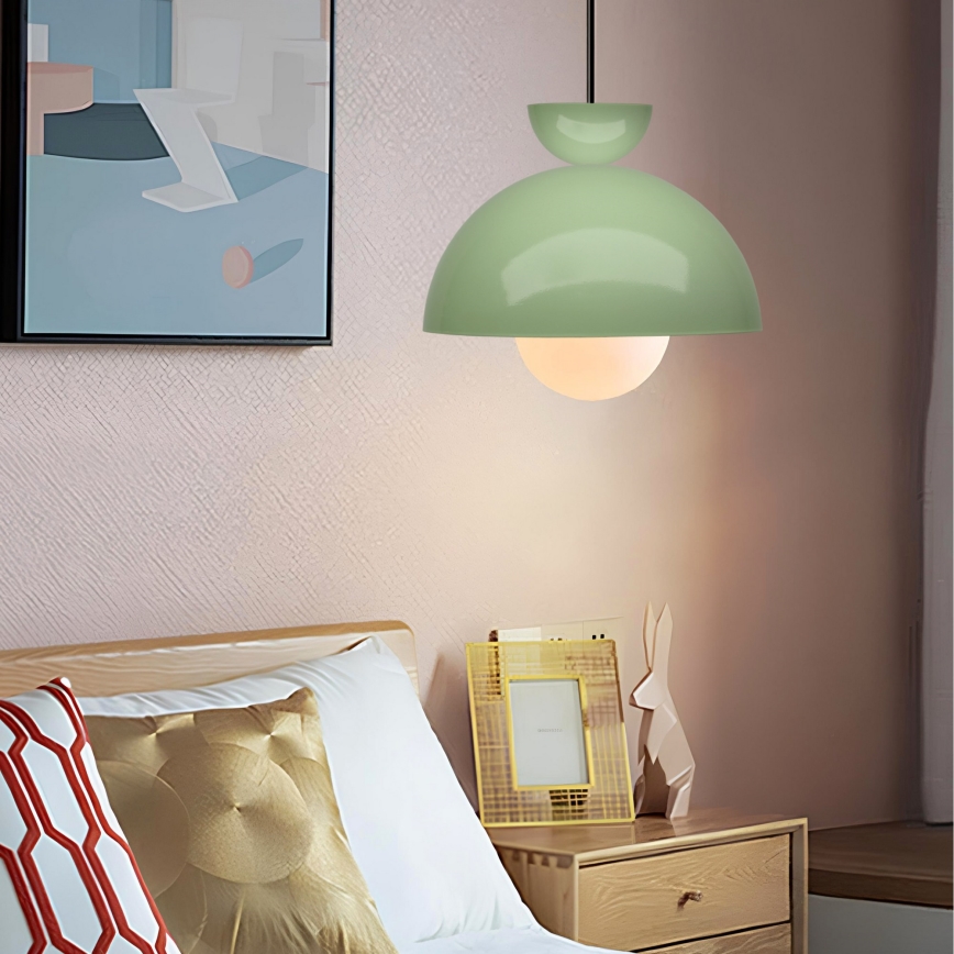 Hanglamp SALVA 1xE27/15W/230V groen