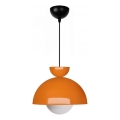 Hanglamp SALVA 1xE27/15W/230V oranje