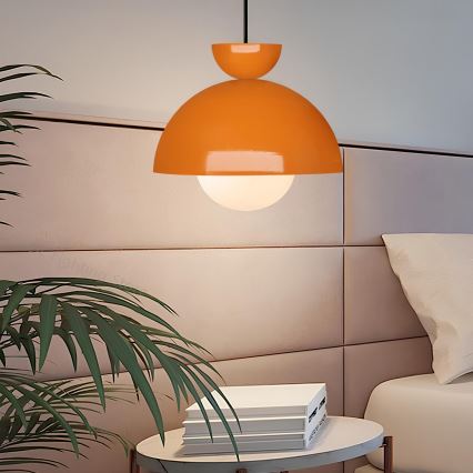 Hanglamp SALVA 1xE27/15W/230V oranje