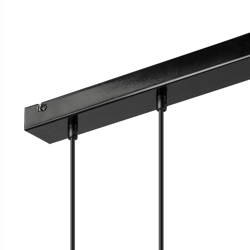 Hanglamp aan kabel SIMON 3xE27/60W/230V beuken