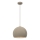 Hanglamp SOOL aan snoer 1xE27/15W/230V Ø 27 cm beige