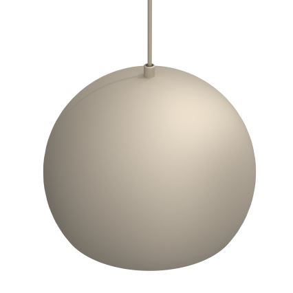 Hanglamp SOOL aan snoer 1xE27/15W/230V Ø 27 cm beige