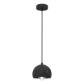 Hanglamp SOOL met kabel 1xE27/15W/230V, diam. 15 cm, zwart