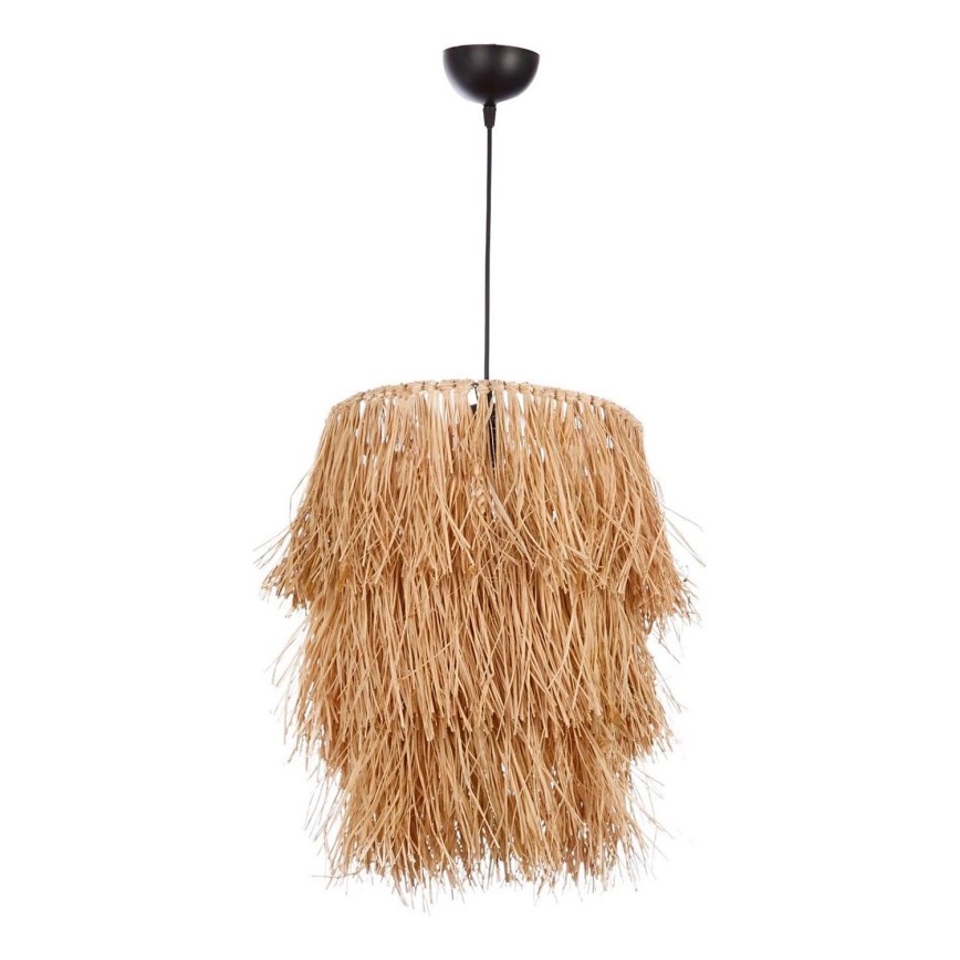 Hanglamp TASSEL 1xE27/40W/230V rafia