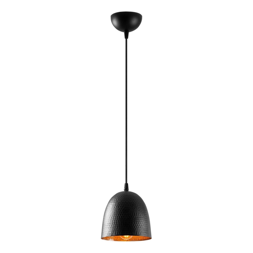 Hanglamp TATTOO 1xE27/40W/230V Ø 16 cm zwart