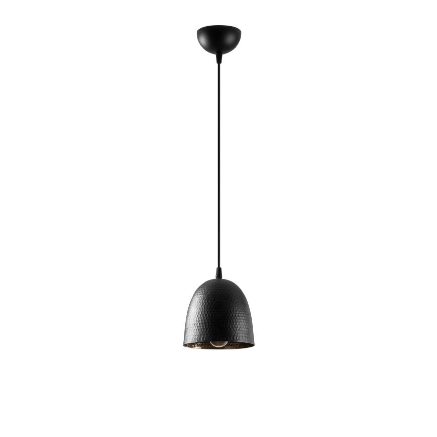 Hanglamp TATTOO 1xE27/40W/230V Ø 16 cm zwart