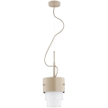 Hanglamp TRI-STAR met snoer 1xE27/15W/230V beige