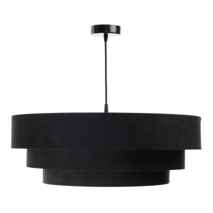 Hanglamp aan kabel TRINITI 1xE27/60W/230V zwart/goud
