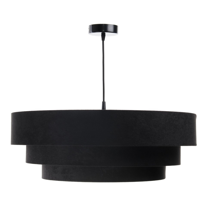 Hanglamp aan kabel TRINITI 1xE27/60W/230V zwart/goud