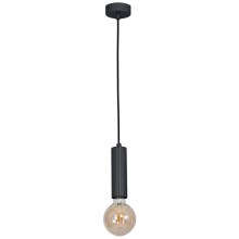 Hanglamp TUBES 1xE27/60W/230V zwart