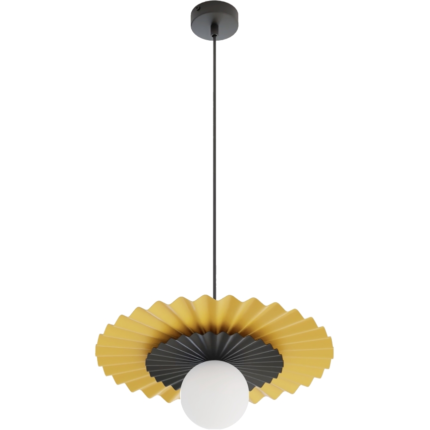 Hanglamp UMBRA aan kabel 1xG9/8W/230V zwart/oranje