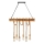 Hanglamp VINT 6xE27/40W/230V bamboe