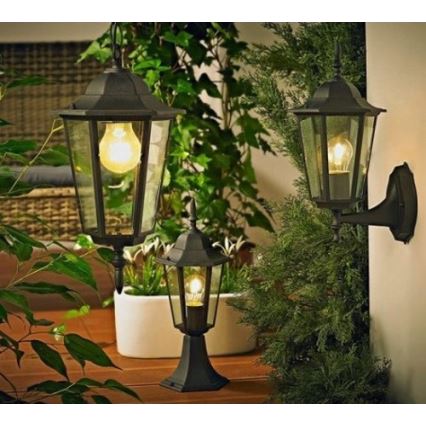 Hanglamp voor buiten 1xE27/20W/230V IP43 patina