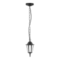 Hanglamp voor buiten 1xE27/20W/230V IP43 zwart