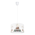 Hanglamp voor kinderen BEARS 1xE27/60W/230V