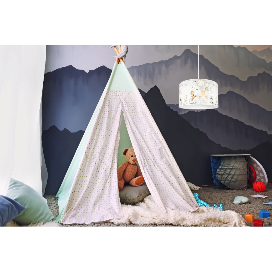 Hanglamp voor kinderen CIRCUS 1xE27/60W/230V