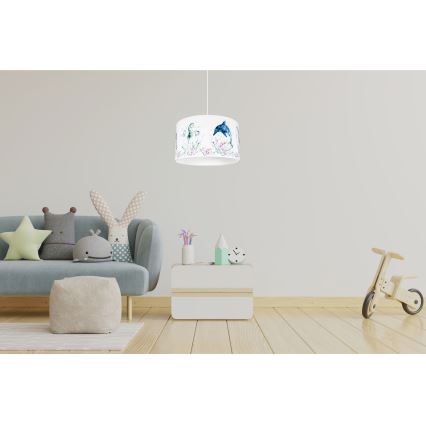 Hanglamp voor kinderen OCEAN 1xE27/60W/230V