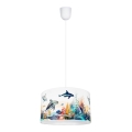 Hanglamp voor kinderen OCEAN 1xE27/60W/230V