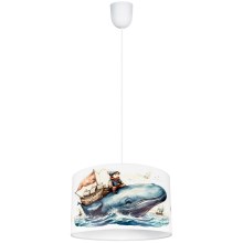 Hanglamp voor kinderen OCEAN 1xE27/60W/230V