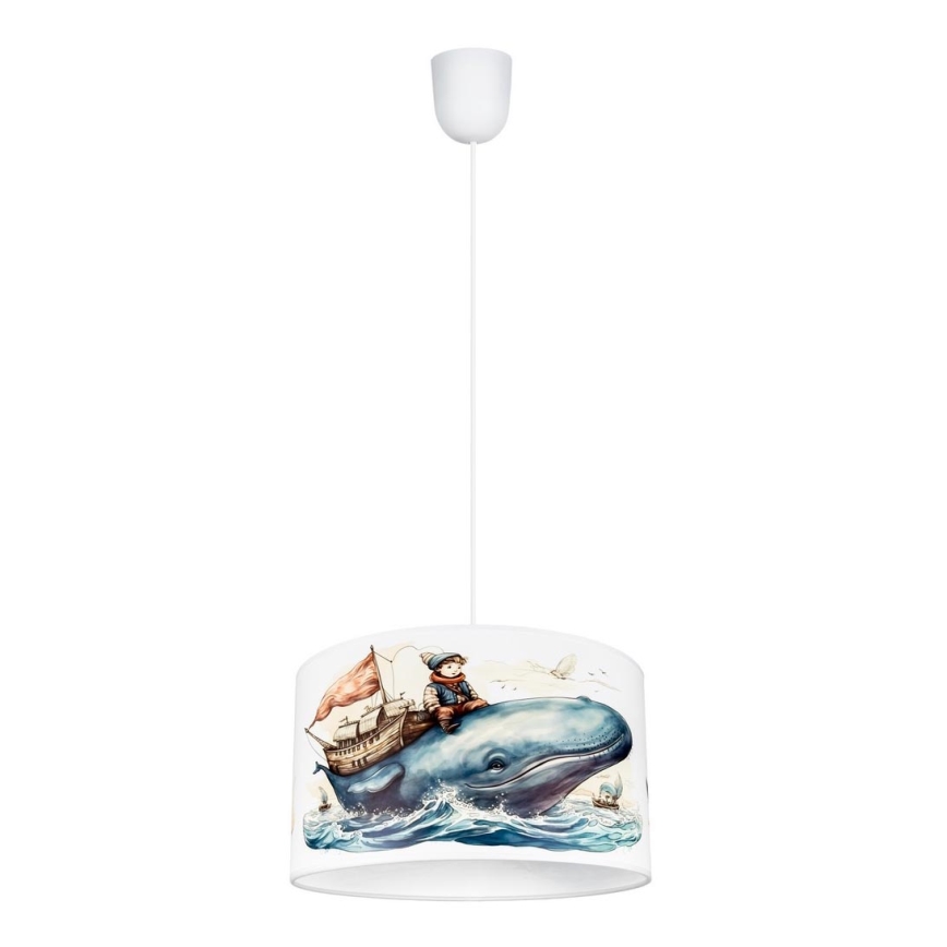 Hanglamp voor kinderen OCEAN 1xE27/60W/230V