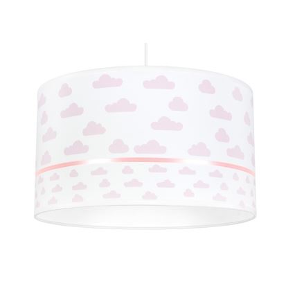 Hanglamp voor Kinderen PIKKI 1xE27/60W/230V roze