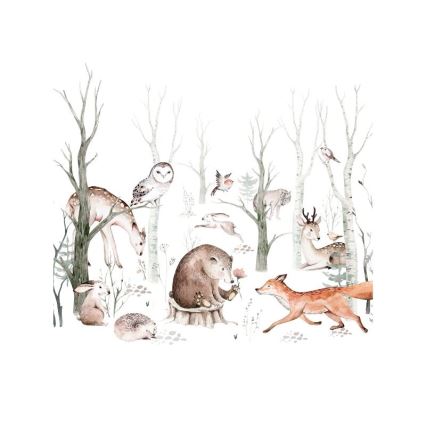 Hanglamp voor kinderkamer KIDS ROOM 1xE27/60W/230V Ø 40 cm, met dierenmotief