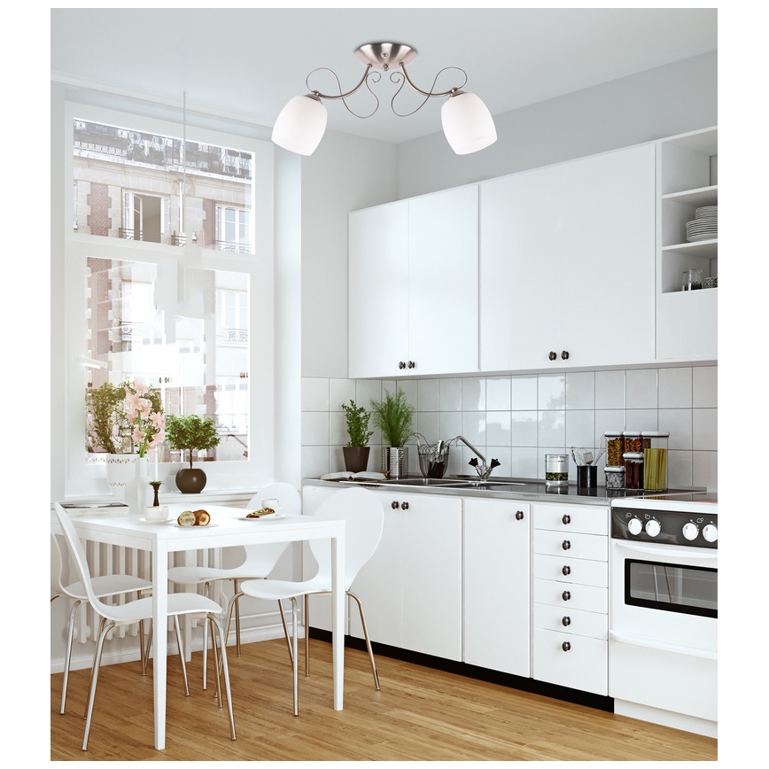 Hanglamp voor Oppervlak Montage AMBA 2xE27/40W/230V