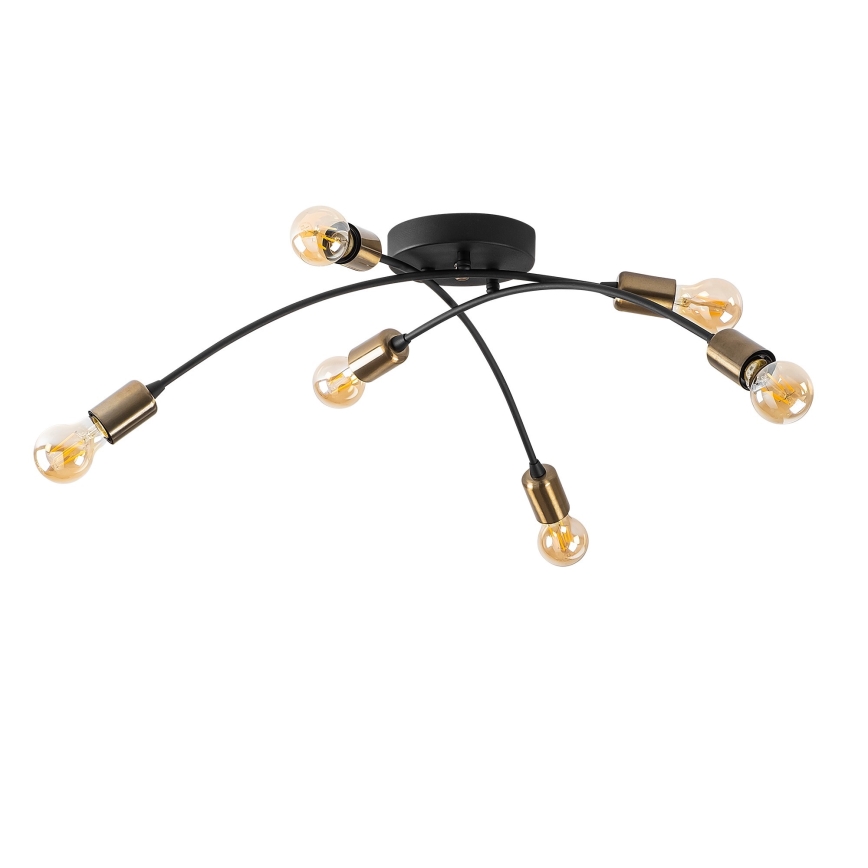 Hanglamp voor Oppervlak Montage BANANA 6xE27/40W/230V