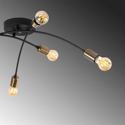 Hanglamp voor Oppervlak Montage BANANA 6xE27/40W/230V