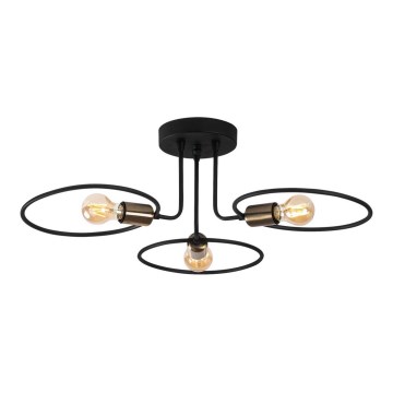 Hanglamp voor Oppervlak Montage CIRCLE 3xE27/40W/230V