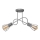 Hanglamp voor Oppervlak montage OXFORD 2xE27/15W/230V grijs