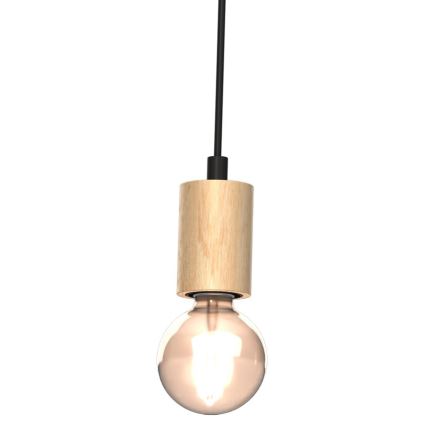 Hanglamp voor Oppervlak Montage VIGA 2xE27/60W/230V hout