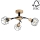 Hanglamp voor Oppervlak Montage VIVIANE 3xE27/60W/230V eiken - FSC-gecertificeerd