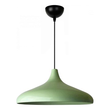 Hanglamp VULCANO 1xE27/40W/230V groen