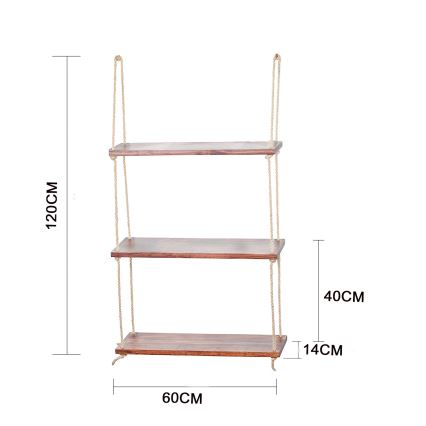 Hangplank 120x60 cm vuren